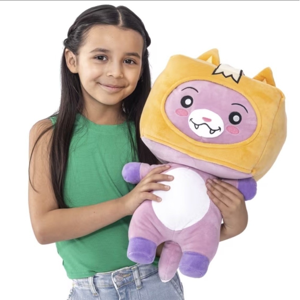 LankyBox Foxy Jumbo 16" Plush Official Licensed LankyBox Merch